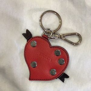 Prada Heart Keychain